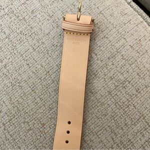 Louis Vuitton Vachetta Leather Luggage Strap